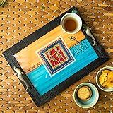 ExclusiveLane 'Madhubani Handpainted' Decorative Wooden Tray Set for ...