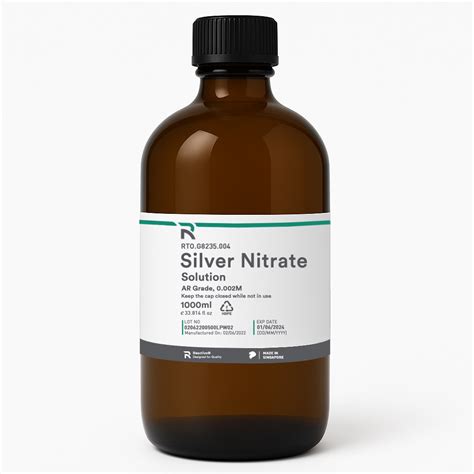 Silver Nitrate Solution – Reactivo