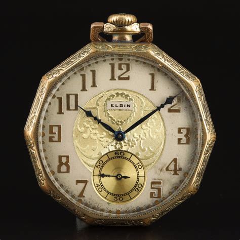 1926 Elgin Gold-Filled Pocket Watch | EBTH