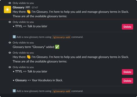 Add Acronyms in Slack | Glossary: Acronym bot for Slack