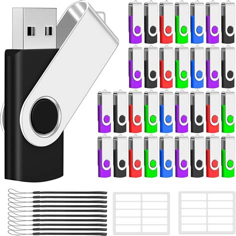 Amazon.com: AreTop 50 Pack 4GB USB Flash Drives Bulk of 2.0 Thumb ...