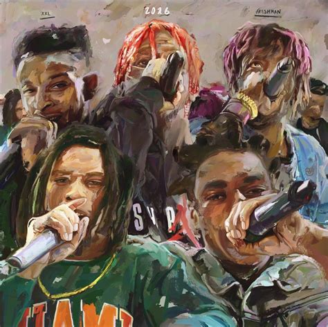 I made art of the 2016 XXL Freshman Cypher and wanted to share with y’all! 🎤 : r/playboicarti