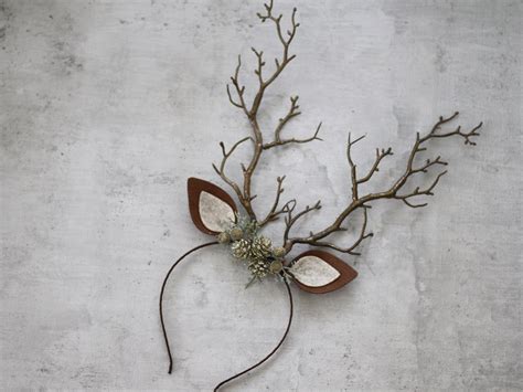 Deer Antler Headband - Etsy | Antler headband, Deer antlers headband ...