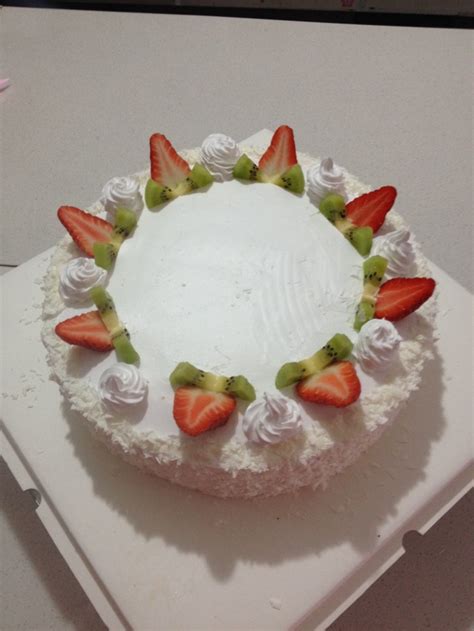 自制纯水果蛋糕图片,纯水果代替蛋糕,只用水果做的蛋糕图片_大山谷图库