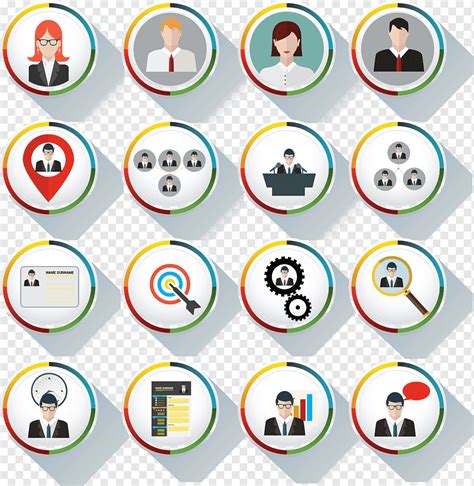 Business Icon Round PNG 的图像结果