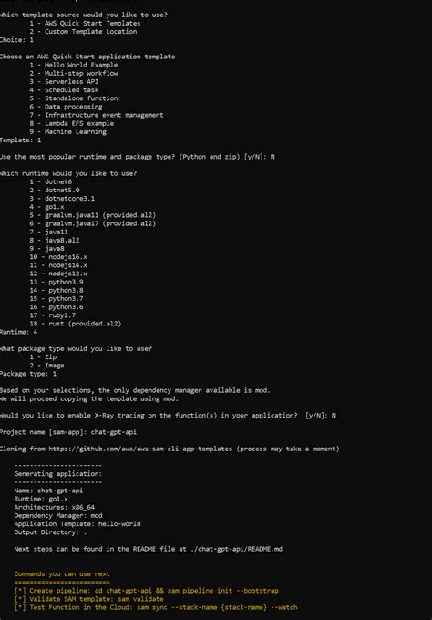 Serverless Chat GPT API in Go