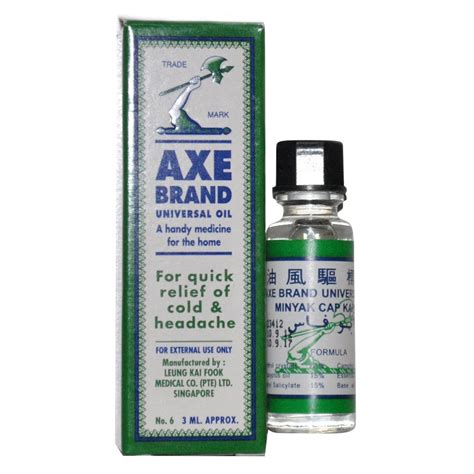 Buy Axe Brand Universal Oil, 3 ml | 19 Minutes Delivery | Apollo Pharmacy