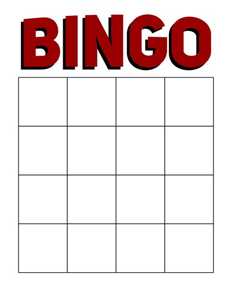 Bingo Cards Printable Free - Printable JD