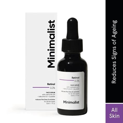 Buy Minimalist Retinol 0.3% Face Serum Online