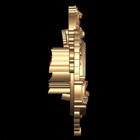 Lakshmi 3D Model for Jewelry Design - Exquisite Pendant Model