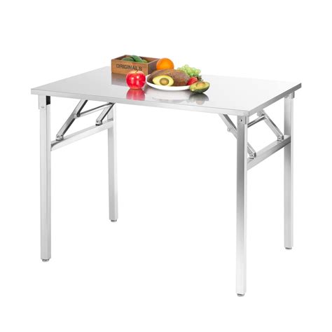 Danolapsi Commercial Worktable Workstation，Folding Commercial Prep ...