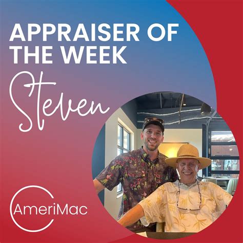 Meet our appraiser of the week, Steven (Steve!) Steve and his amazing ...