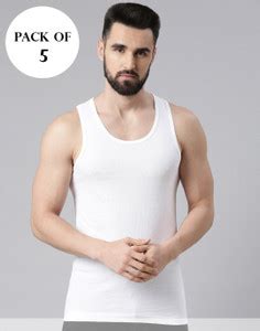 HAP Men Vest - Buy White HAP Men Vest Online at Best Prices in India ...