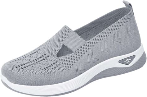 Enjerr Orthopedic Shoes Womens, Women's Woven Orthopedic Breathable ...