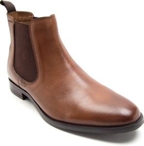 THOMAS CRICK Premium Leather Pull Tab Elasticated Side Cushioned Insole ...