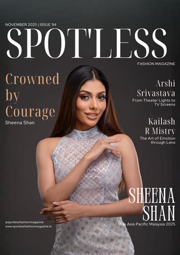 November 2025 | Spot'less Fashion Magazine