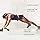 MCP Upgraded 4-Wheel Ab Roller with Knee Mat - Abdominal Workout ...