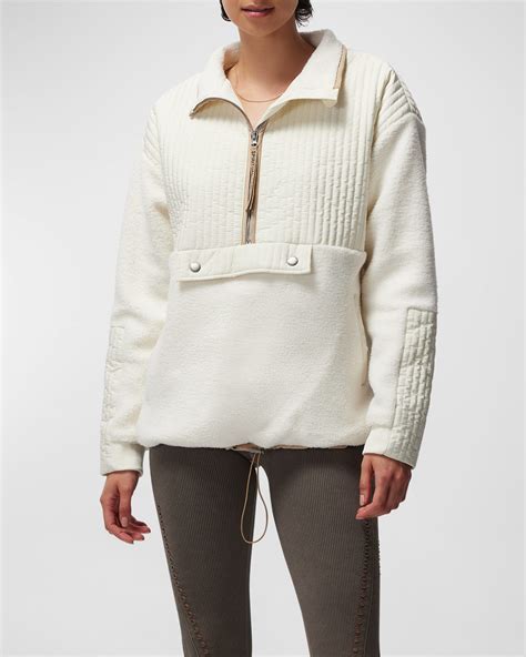 Spiritual Gangster Half-Zip Pullover | Neiman Marcus