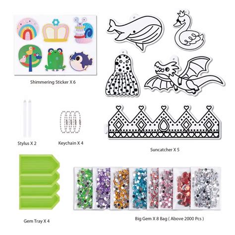Big Gem Art Kit - Diamond Crown – Eduspark Toys