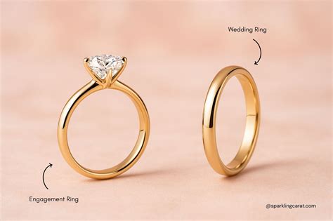 Wedding Ring vs. Engagement Ring: What’s the Difference? | Sparkling Carat
