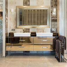 Mirrored Bathroom Vanity Units by Luxury Bronze Mirrored Bathroom Vanity Unit Mirrored Bathroom Vanity Units