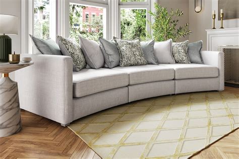 Curved Sofas | Contemporary Curved Sofas | Sofology