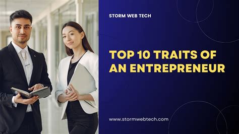Top 10 Traits Of An Entrepreneur For Success In 2023