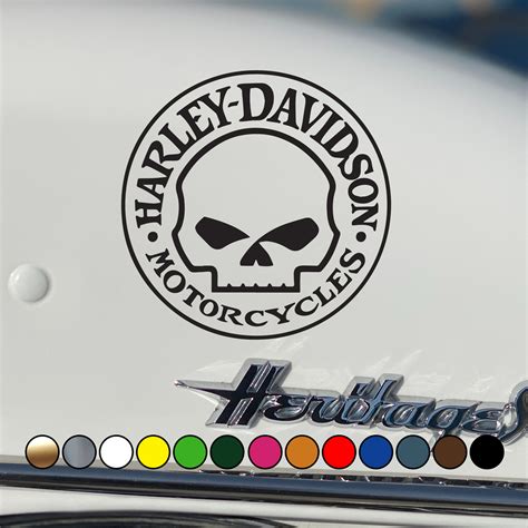 Harley Davidson Motorcycle custom logo – Vinyl Decal Sticker Vinyl ...