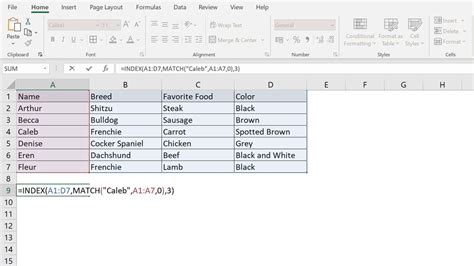 Image result for INDEX/MATCH Excel Practice Exercises