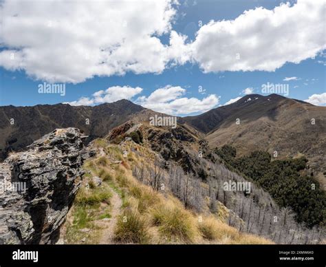 Ben Lomond Mountain Views Encompassing Queenstown, Lake Whakatipu, and ...