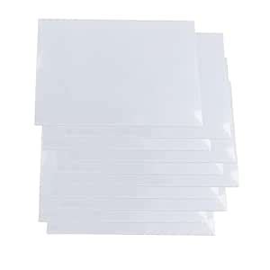 Bnf® 10 Pieces Heat Papers Printable Jewelry Making 0.2Mm Transparent ...