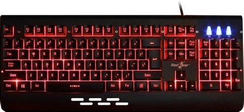 Redgear Blaze 7 / Aluminum Body, 7 LED Color Backlit, 19 Anti-Ghosting ...