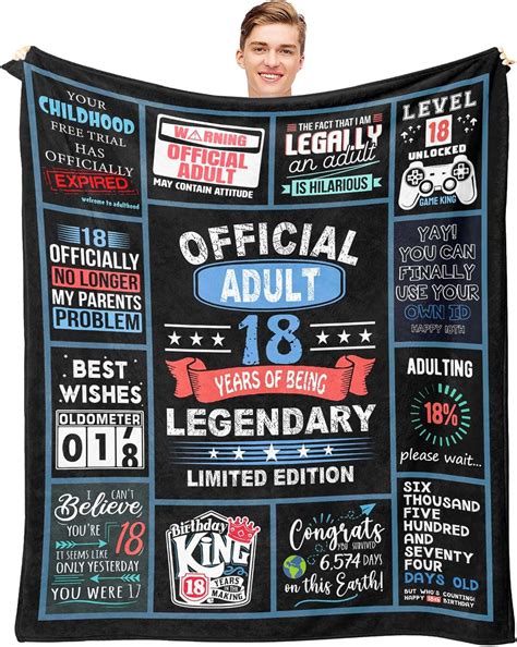 Amazon.com: InnoBeta 18th Birthday Gifts for Boys, 18 Year Old Boy ...