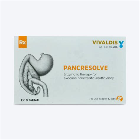 Vivaldis RX PancreSolve Digestive Enzyme Tablets for Dogs & Cats | 10 ...
