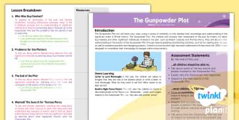 PowerPoints | The Gunpowder Plot | History | KS1 - Twinkl