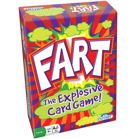 Fart - The Explosive Card Game - Easy To Learn Fast Flatulent Fun, Kids ...