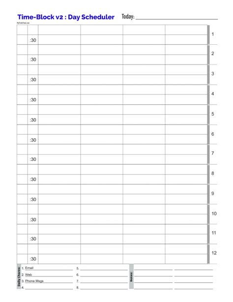 Create a Planner Using a Table Format 的图像结果