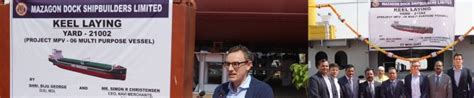India Boosts Shipbuilding Exports As Mazagon Dock Lays Second Keel For ...