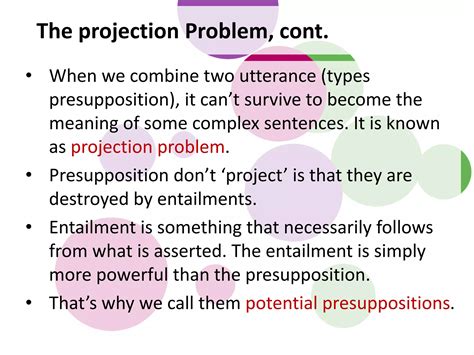 Presupposition And Entailment | PPTX