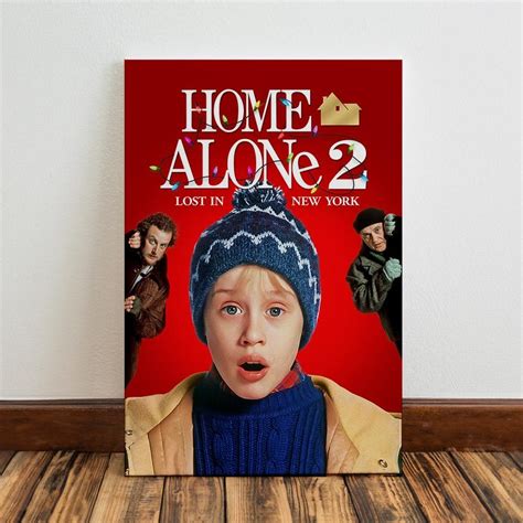 Home Alone Poster, Original Movie Poster, Wall Art Painting, Home Decor ...