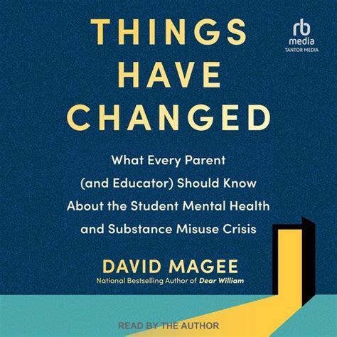 'Things Have Changed' von 'David Magee' - Hörbuch