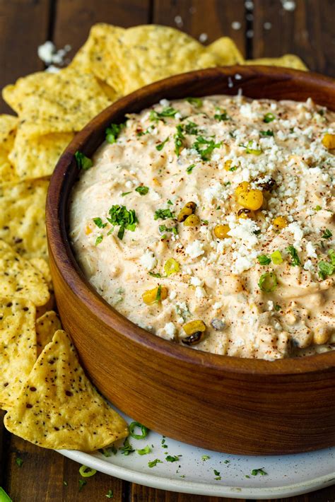 Delicious Mexican Street Corn Dip Recipe