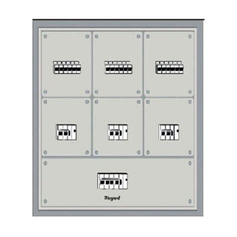 Legrand 4 way Ekinox 3 IP 30 - # IK 08 TPN DB - 7 segment DBs for 160A ...