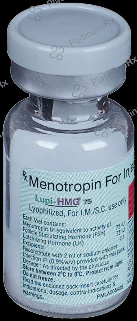 Puregraf 75IU HP Injection - Save -13% on Substitute Medicine