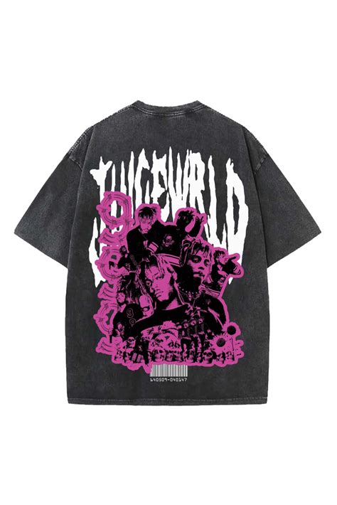 Juice World Designed Vintage Oversized T-shirt – Beseksy