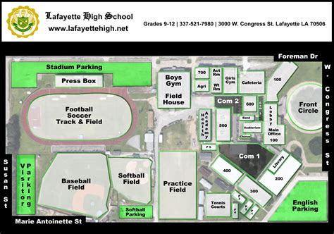School Maps - Lafayette High School | Lafayette High School