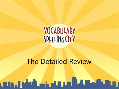 SpellingCity Review: Learning with Word Games