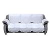 Kuber Industries Circle Design Cotton Sofa Cover 3 Seater and 2 Seater ...
