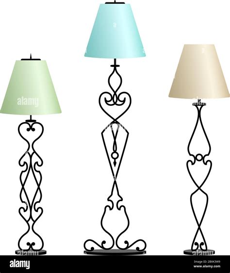 Wrought Iron Table Floor Lamp at Will Mcguirk blog