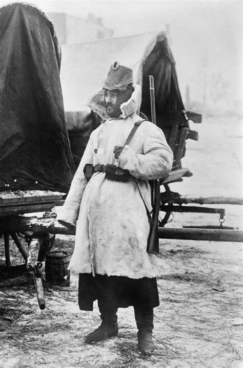 Buy Wwi German Soldier C1914 Na German Soldier Wearing A Winter Uniform ...